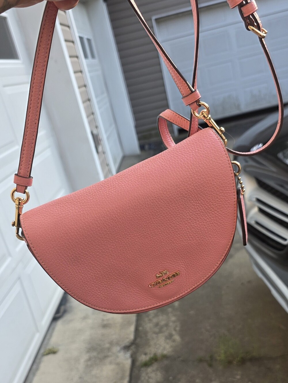 Coach Ellen Crossbody In Pink